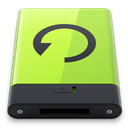Green Backup icon